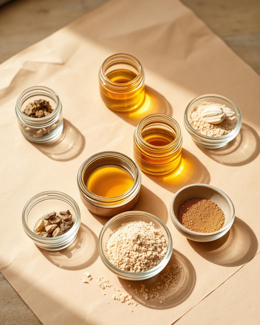 Ingredients category photography