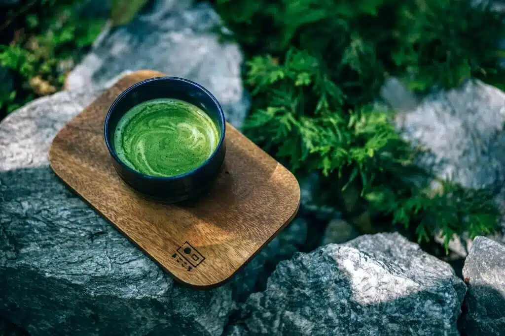 cup of matcha, matcha vs coffee for your private label brand