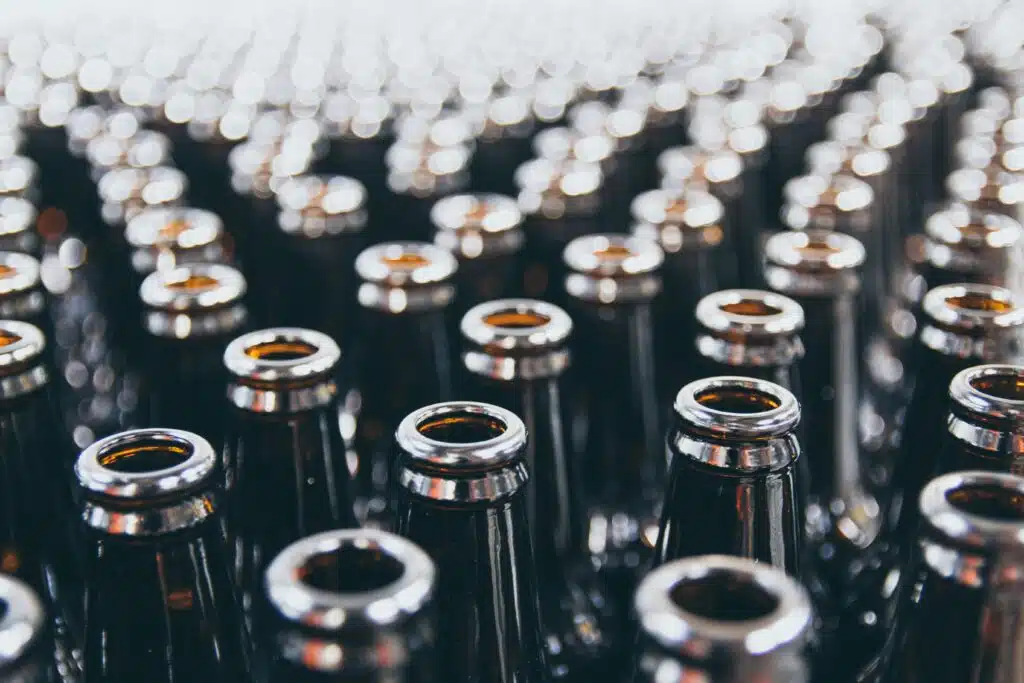 clean beer bottles in a factory 2022 11 02 15 54 29 utc